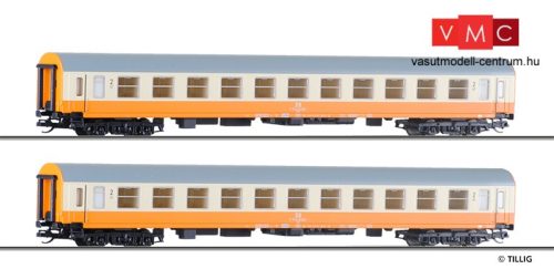 Tillig 501287 Személykocsi-pár, négytengelyes Y sorozat 2. osztály, Städte-Express, DR (E4