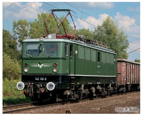 Tillig 502128 Villanymozdony BR 142 118-9, Eisenbahn Gesellschaft Potsdam mbH (EGP) (E6) (TT)