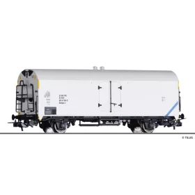   Tillig 523296 Hűtőkocsi, Ibchqss-x, PKP (E4) (H0) - Display 502334