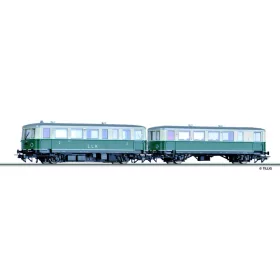   Tillig 70021 Dízel motorvonat VT 135 / VB 140 pótkocsival, Lokalbahn-Lam-Kötzting, LLK (E3) (H0)