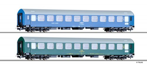 Tillig 70023 Személykocsi-pár, Balt-Orient-Express 2, CSD/CFR (E4) (H0)