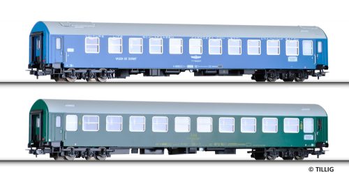 Tillig 70028 Személykocsi-pár, négytengelyes Y-sorozat, Balt-Orient-Express 3, CSD/CFR (E4) 
