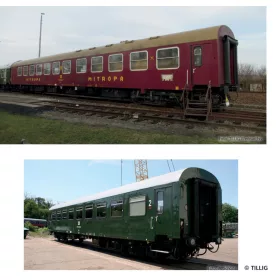   Tillig 70079 Személykocsi-pár, négytengelyes Museumszug, OSEF (E6) (H0) - Set 1