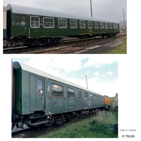   Tillig 70080 Személykocsi-pár, négytengelyes Museumszug, OSEF (E6) (H0) - Set 2