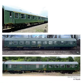   Tillig 70081 Személykocsi-készlet, 3-részes négytengelyes Retro-Zug der KŽC Doprava s.r.o. (E6) (H0)