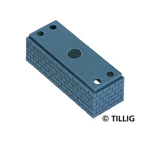 Tillig 7170 Hídpillér, 23,8 mm, szürke (TT)