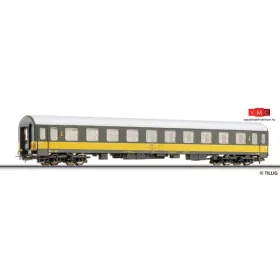 Tillig 74762 Személykocsi, négytengelyes 2. osztály, CSD, zöld-sárga (E4) (H0)