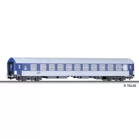 Tillig 74784 Hálókocsi, négytengelyes WLAB, Y sorozat, CD, kék-fehér (E6) (H0)