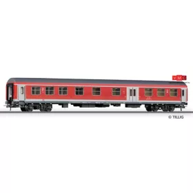 Tillig 74794 Személykocsi, négytengelyes 2. osztály/poggyász, DB-AG (E5) (H0)