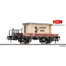 Tillig 76498 Alacsony oldalfalú teherkocsi, faláda rakománnyal, DR (E3) (H0)