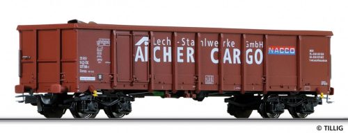 Tillig 76523 Nyitott négytengelyes teherkocsi, CZ, NACCO/Aicher Cargo (E6) (H0)