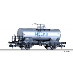 Tillig 76531 Tartálykocsi fékállással, R, Mléko, CSD (E3) (H0)