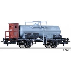 Tillig 76563 Savszállító tartálykocsi fékházzal, VEB Farbenfabrik Wolfen, DR (E3) (H0)