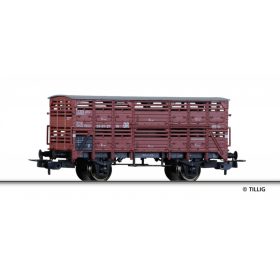   Tillig 76572 Élőállatszállító fedett teherkocsi, Vh 23, DR (E3) (H0)