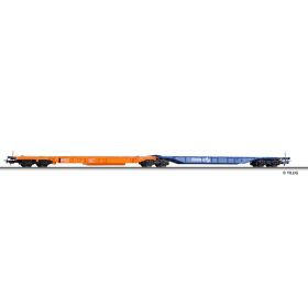 Tillig 76577 Konténerszállító iker-teherkocsi, ÖBB, Ökombi (E5) (H0)