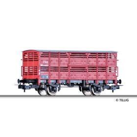   Tillig 76658 Élőállatszállító fedett teherkocsi, M, CSD (E3) (H0)