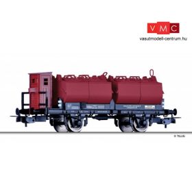   Tillig 76675 Mészedényszállító teherkocsi fékházzal, BASF, DB (E3) (H0)