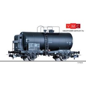   Tillig 76690 Tartálykocsi fékházzal, Uh, fekete, CSD (E4) (H0)