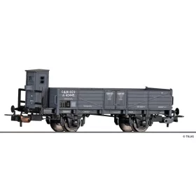   Tillig 77011 Nyitott teherkocsi fékházzal, JG/CES (E2) (H0)
