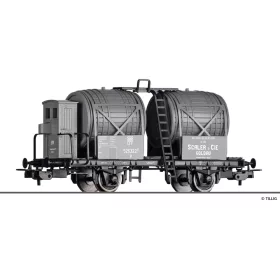   Tillig 77014 Borhordós teherkocsi fékházzal, Scaler & Cie., SBB (E2) (H0)