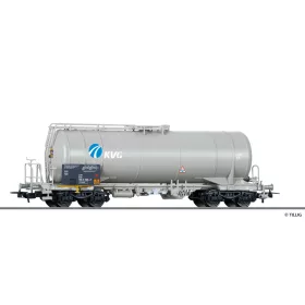   Tillig 77023 Tartálykocsi fékállással, négytengelyes Zas, KVG, DB-AG (E5) (H0)