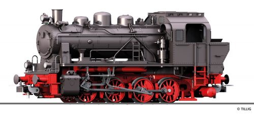 Tillig 79009 Gőzmozdony Nr.4, Museumslok Dampfbahn Fränkische Schweiz (E6) (H0) - AC
