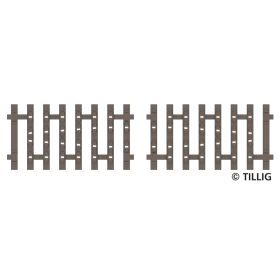   Tillig 83191 Flexibilis talpfarács kétoldali terelősín mindkét végéhez, 2 x 41,5 mm (TT)