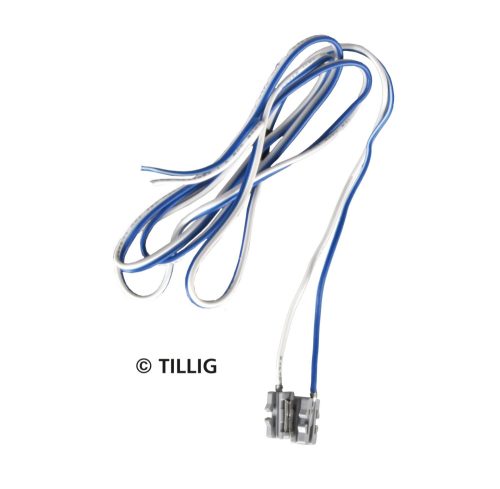 Tillig 83957 Sínösszekötő ágyazatos sínhez, árambevezetéssel - barna (TT)