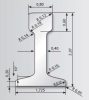 Tillig 85034 Flexibilis beton-(talpfa)rács, 110 mm (H0) - Elite