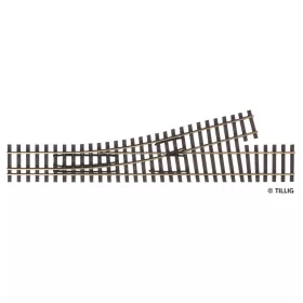 Tillig 85184 Kiágazás H0/H0m, balos, 228 mm - Elite
