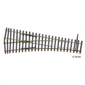 Tillig 85324 Balos váltó 15° EW2 (178 mm) (H0) - Elite