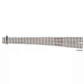 Tillig 85346 Jobbos váltó 6,34° EW 6 (389 mm) (H0) - Elite