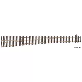 Tillig 85347 Balos váltó 6,34° EW 6 (389 mm) (H0) - Elite