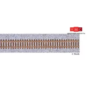 Tillig 86360 Sínágyazat 680 mm, beton (talpfa)rácshoz, világosszürke (TT)