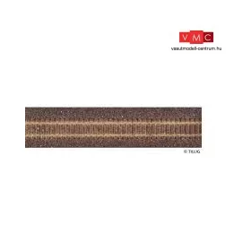 Tillig 86507 Sínágyazat vasaljas flexibilis sínhez 950 mm, sötétbarna (H0)