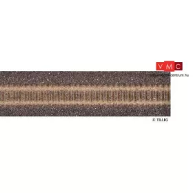 Tillig 86510 Sínágyazat betonaljas flexibilis sínhez 950 mm, sötétbarna (H0)