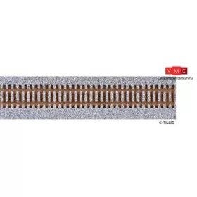 Tillig 86559 Sínágyazat faaljas flexibilis sínhez 950 mm, világosszürke (H0)