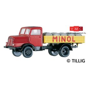 Tillig 8662 IFA H3A platós teherautó, MINOL (TT)