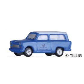   Tillig 8744 Trabant 601 Kombi, Deutsche Post Studiotechnik (TT)
