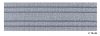 Tillig 87516 LUNA villamosvágány: Dupla egyenes sín, 316,8mm, kockakő útburkolattal (H0)