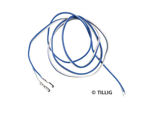 Tillig 87982 Árambevezető kábel a Tillig LUNA villamosvágány sínrendszerhez, 2-pólusú (H0, H0m, TT)