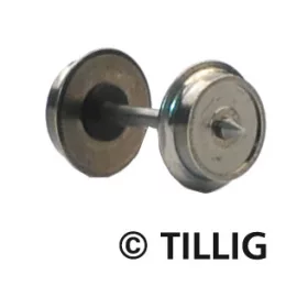   Tillig 8818 Fémkerék 7,5 mm, egyoldalon szigetelt (8 db) (TT)
