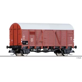 Tillig 95238 Fedett teherkocsi, Kddt, PKP (E3) (TT)