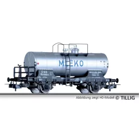   Tillig 95361 Tartálykocsi fékállással, R, Mleko, CSD (E3) (TT)