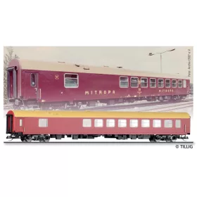   Tillig 95400 Étkezőkocsi, négytengelyes WRm MITROPA, Ba Bautzen, DR (E4) (TT)