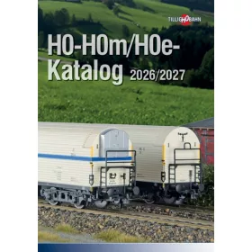 Tillig 9584 Tillig H0, H0m, H0e, 2026/2027 katalógus