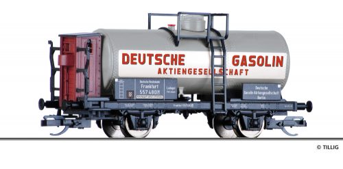 Tillig 95867 Tartálykocsi fékházzal, Deutsche Gasolin AG, DRG (E2) (TT)