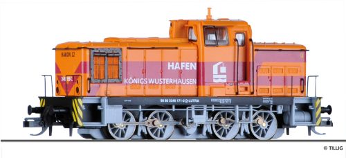 Tillig 96117 Dízelmozdony 346 171-2, LUTRA Hafengesellschaft (E6) (TT)