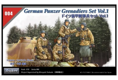 TRISTAR 35004 German Panzer Grenadiers Set Vol.1 1/35 figura makett