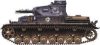 TRISTAR 35015 German Panzerkampfwagen IV Ausf D 7,5cm Sd.Kfz.161 4.u.5/B.W 1/35 harckocsi makett